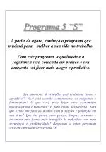 Programa 5 “S” - slide 1