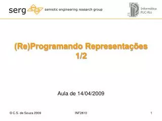 re programando representa es 1 2