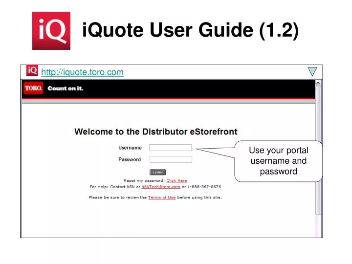 iquote user guide 1 2