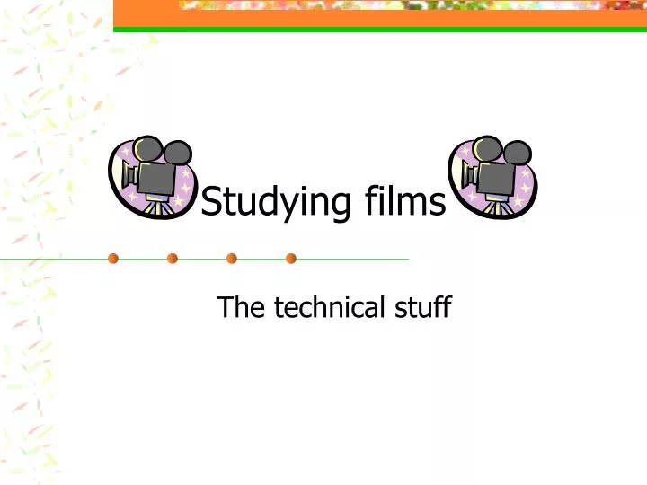 studying films