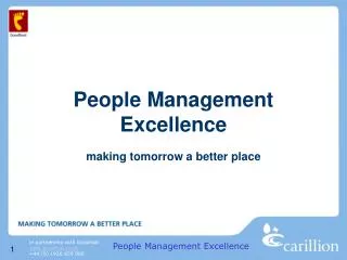 People Management Excellence