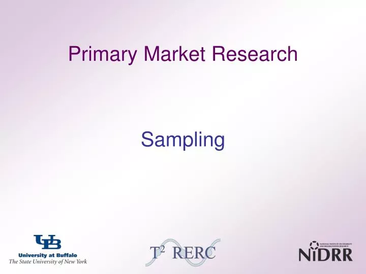 primary market research