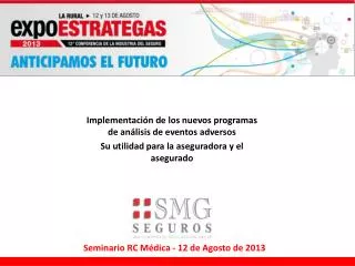 seminario rc m dica 12 de agosto de 2013