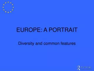 EUROPE: A PORTRAIT