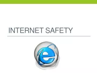 Internet Safety