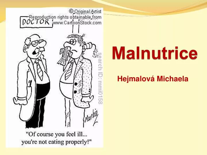 malnutrice