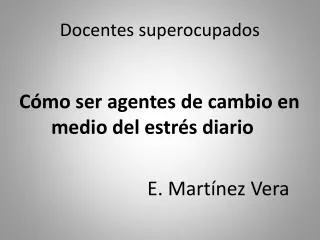 docentes superocupados