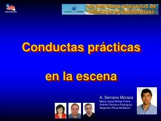 conductas pr cticas en la escena