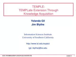TEMPLE: TEMPLate Extension Through Knowledge Acquisition
