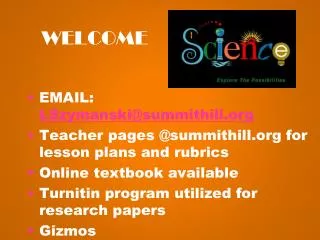welcome
