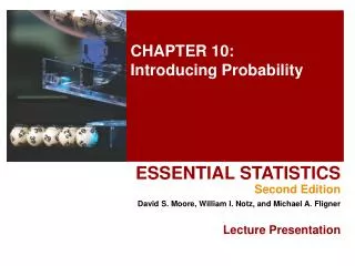 CHAPTER 10: Introducing Probability