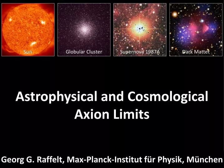 astrophysical and cosmological axion l imits