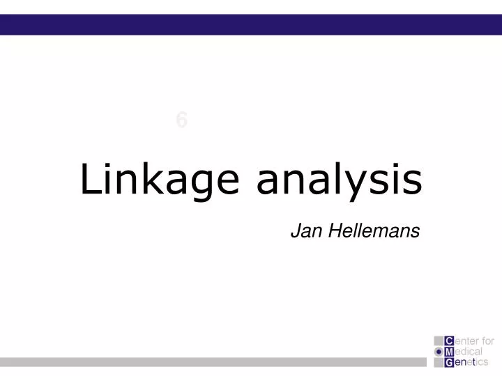 linkage analysis