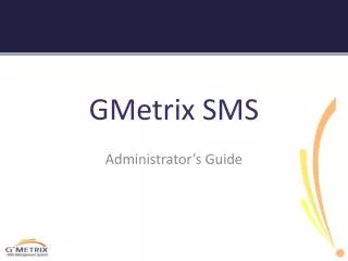 GMetrix SMS