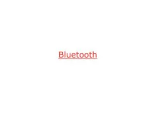 Bluetooth