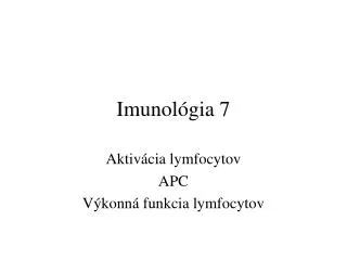 imunol gia 7