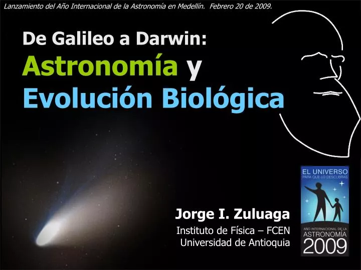 de galileo a darwin astronom a y evoluci n biol gica