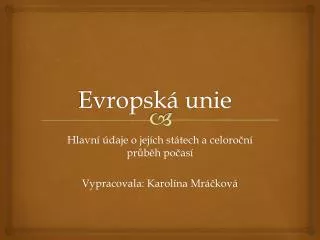 evropsk unie