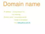 Domain name - slide 1