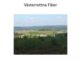v sterrottna fiber