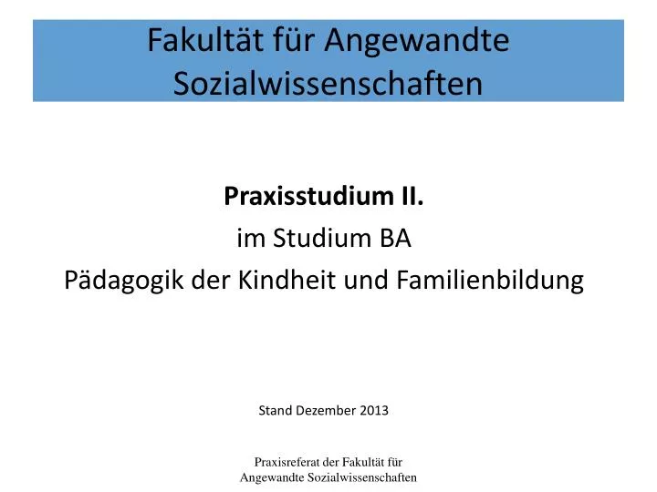 fakult t f r angewandte sozialwissenschaften