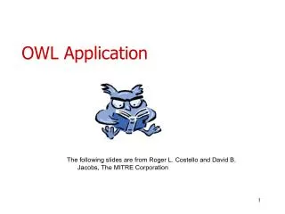 OWL Application