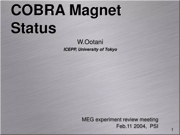 cobra magnet status