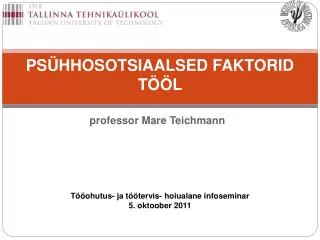 ps hhosotsiaalsed faktorid t l