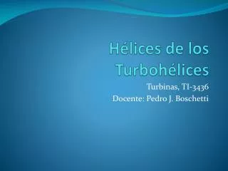 h lices de los turboh lices