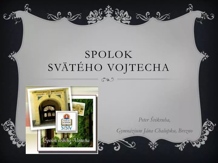 spolok sv t ho vojtecha