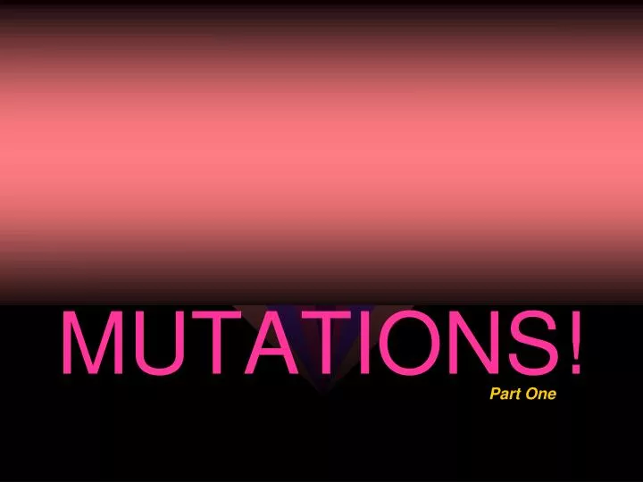 mutations