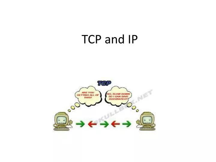 tcp and ip