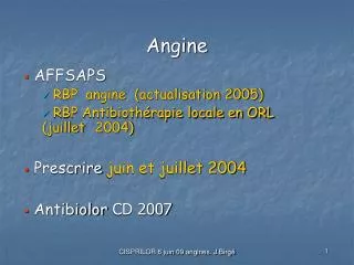 angine