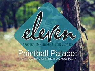 Paintball Palace: