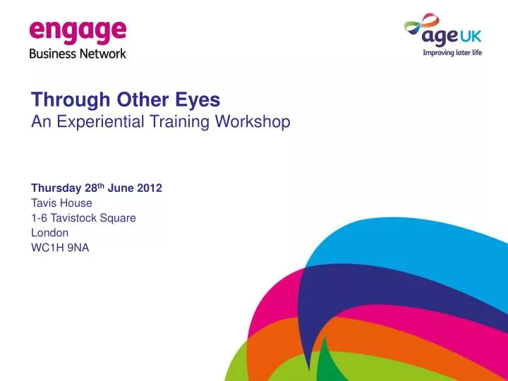 through other eyes an experiential training workshop