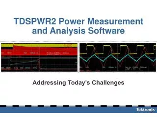 tdspwr2 power measurement and analysis software