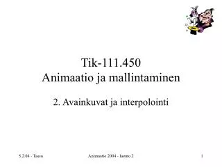 tik 111 450 animaatio ja mallintaminen