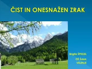 ist in onesna en zrak