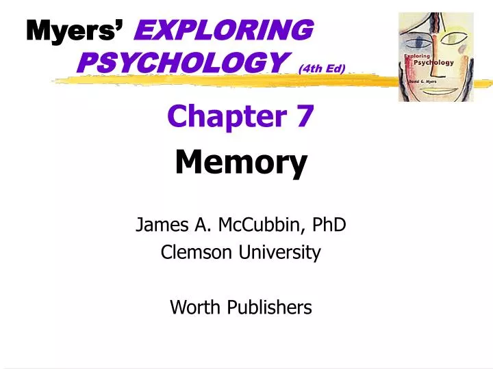 myers exploring psychology 4th ed
