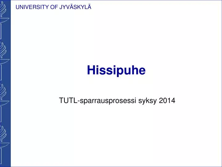 hissipuhe