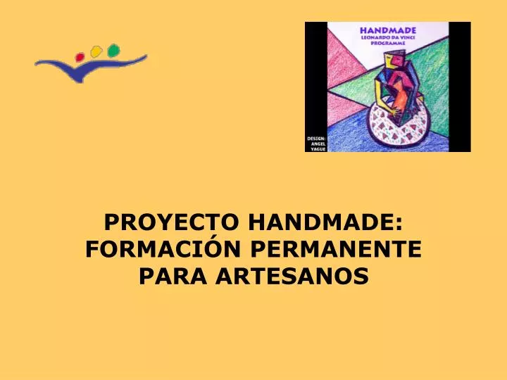 proyecto handmade formaci n permanente para artesanos