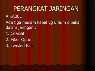 perangkat jaringan