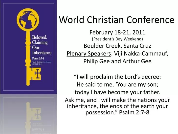 world christian conference