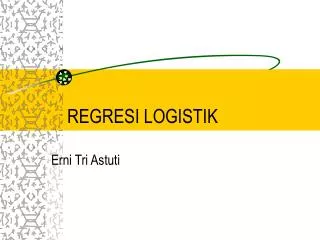 regresi logistik