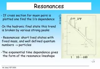 Resonances