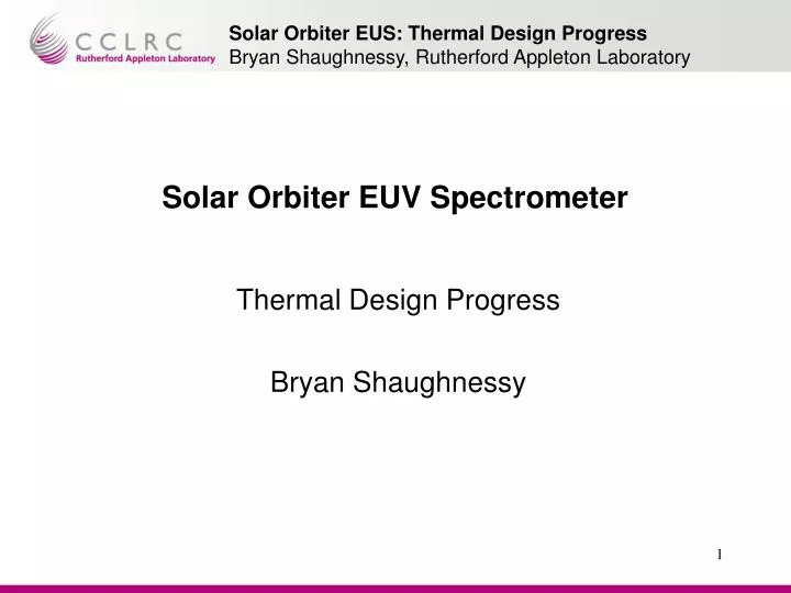 solar orbiter euv spectrometer