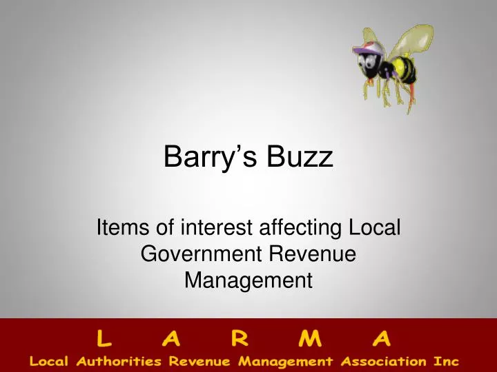 barry s buzz