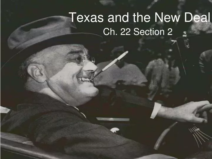 texas and the new deal