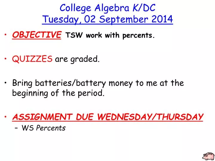 college algebra k dc tuesday 02 september 2014
