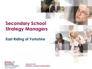 Secondary School Strategy Managers